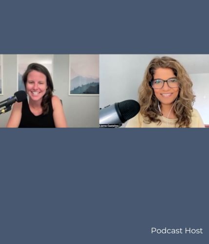 Lianne Castelino.Podcast Host